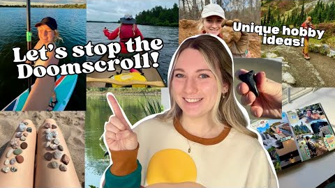 Unique hobby ideas you can try (to stop doomscrolling!)