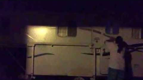 Antiquing  Prank getting floured properly