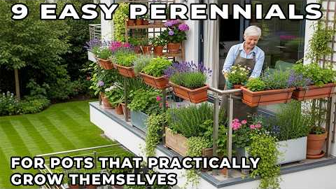 9 Easy Perennials for Pots That Practically Grow Themselves