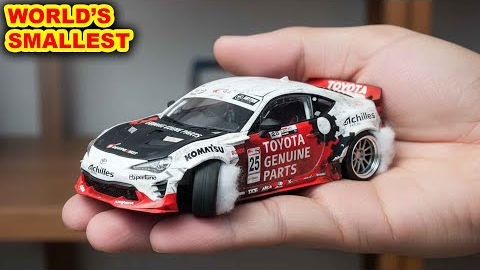 World's Smallest RC Drift Car