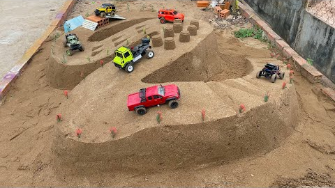 ALL RC CARS CONQUER THE EXTREME OBSTACLE COURSE! 💪🔥