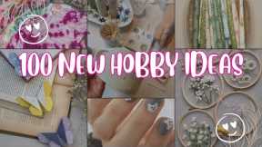 ♟️100 NEW HOBBY IDEAS FOR EVERYONE 🎨#hobbies #ideasforteens #teens