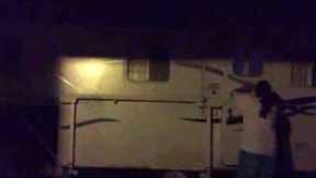 Antiquing  Prank getting floured properly