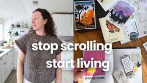 analog hobbies to save your mental health (and stop scrolling so much)