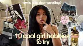 10 chic HOBBY IDEAS to do instead of DOOMSCROLLING