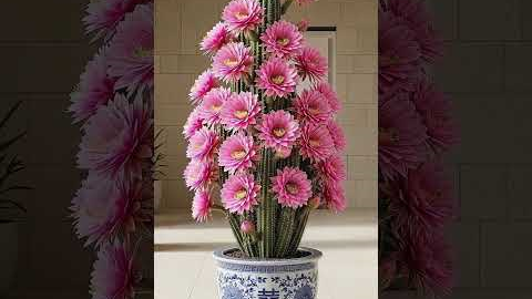 This flowering cactus is a Holiday Cactus🌵 #succulents  #flowers #garden #Gardening #orchids