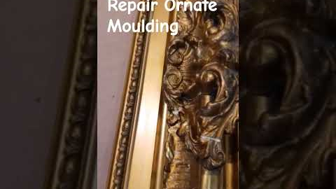 Repair Ornate Frame #artwork #framerepair #art
