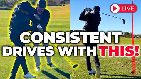 He Went From Wild To CONSISTENT Drives With This! [LIVE Golf Lesson]