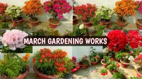 MARCH GARDENING WORKS 🏡🌸 | MONTHLY IMPORTANT GARDENING WORKS 🏡🌸