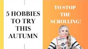 5 COZY HOBBIES TO TRY | NEW HOBBIES TO TRY