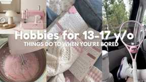 LIFE-CHANGING HOBBIES TO GET INTO IN 2025 ✨creative, fun, & productive