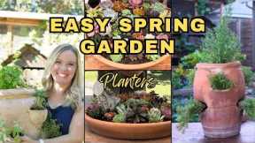 Gardening for Beginners: 3 Unique Planter Projects to Try This Spring