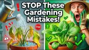 9 Beginner Gardening Mistakes That Are Killing Your Plants Avoid These!