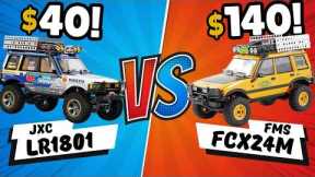 $40 vs $140 RC Land Rover!