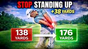 How to Stay Down Through Impact in The Golf Swing