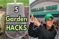 5 Garden Hacks At Dollar Tree ||