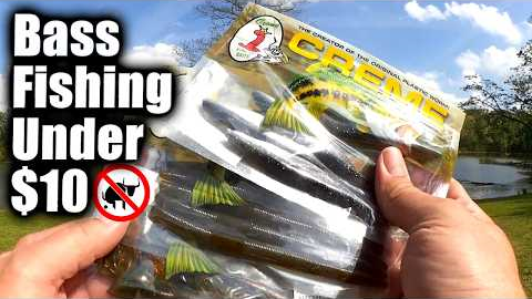 Start Bass Fishing For Less Than TEN DOLLARS (Beginner Bass Fishing)