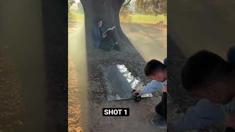 PHOTOGRAPHY trick with a MIRROR 📸🪞#shorts