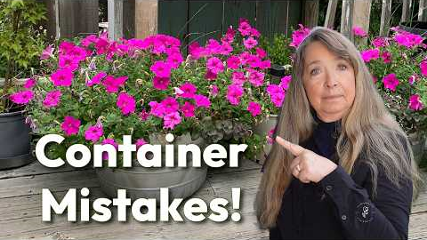 10 Container Gardening Mistakes to Avoid!