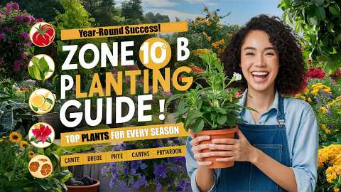 Zone 10b Planting Guide: Year-Round Gardening in Zone 10b | Top Plants for Every Season