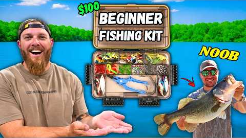 I Built a $100 Bass Fishing Kit for a Beginner...(He Caught a BIG!)
