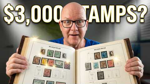 OMG! $3,000 Stamp Collection Selling for How Much?