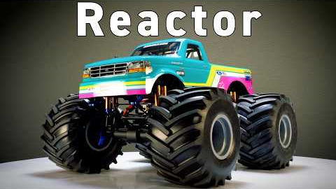 The JConcepts Reactor Retro RC Monster Truck