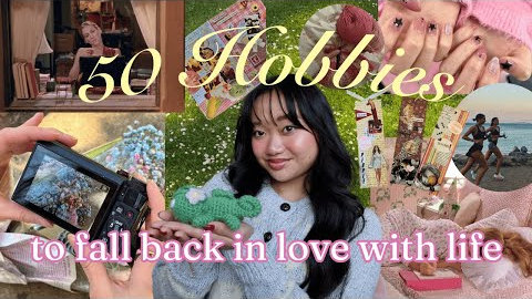 cool girls have HOBBIES ★ 50+ aesthetic ideas to stop doomscrolling in 2025