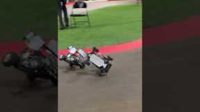 R/C Sprint Car Crashes #rcracing #rc #rccar #sprintcar #dirtoval #amainhobbies