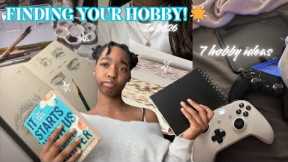 Finding your HOBBY in 2026! ⭐️🌟| 7 easy hobbies to start right now!