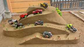  RC Cars vs Extreme Mountain Climb – So Many Crashes! 😱