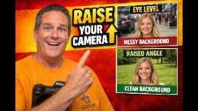 Your Angle Is Destroying Your Background | Photography Basics
