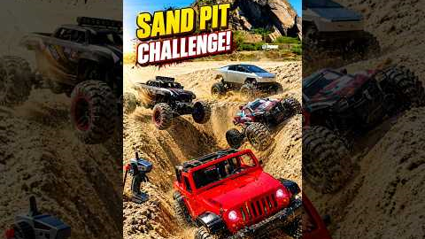 Can RC Cars Cross This Impossible Sand Pit? 😬