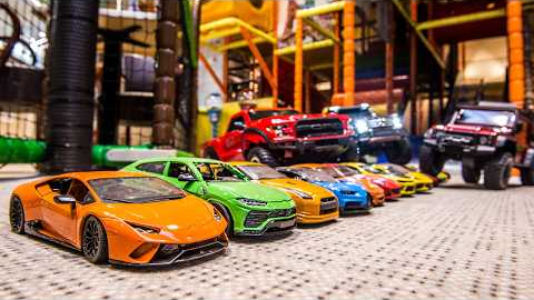 RC Cars vs Playground