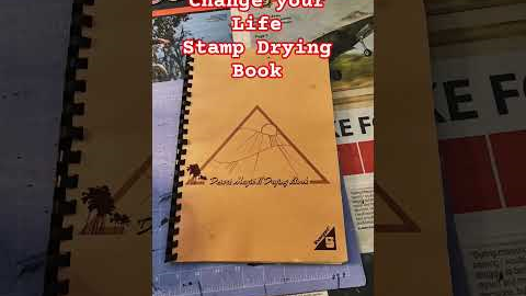 Is This The Coolest Stamp Drying Book Ever?