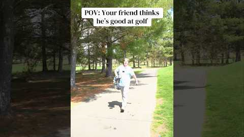 “I have the course record” 🤣 #golf #golfing #golfer #golfers