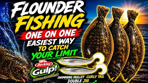 Flounder Fishing 101 - EASIEST Way to Catch Your LIMIT of Flounder!!