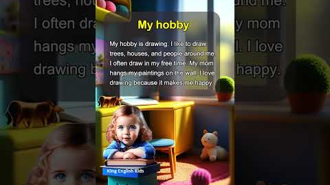 English for Kids: Topic of Hobbies