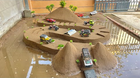 RC Off-Road Island Battle! Who Will Survive This Extreme Challenge?
