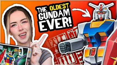 I Built the WORLD'S FIRST Gundam Model and it Blew my Mind?! | Unboxing, Build & Full Paint
