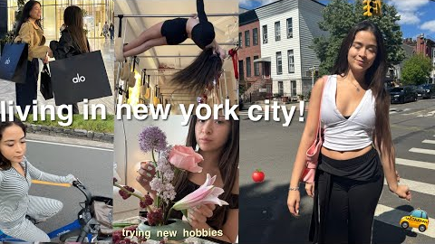 living alone in NYC as a girl trying to find hobbies