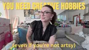 easy creative hobbies to try (even if you think you're not that artistic) 🎨