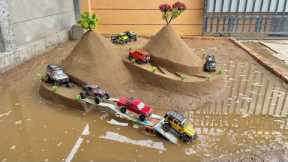 Tiny RC Cars vs Deep Water & Sand Mountain!