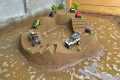 Mini RC Cars Battle Through Dangerous 