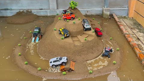 Extreme RC Mud Race – Bridges, Obstacles & Mountain Climb!