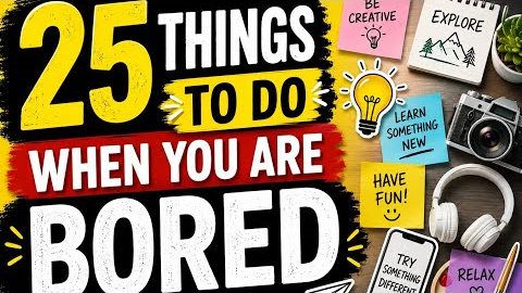 Bored? Try These 25 Fun Things Right Now! ✨ #feltwithinme #bored #fun #viralvideo #video #tryitnow 