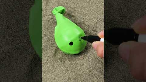 Activity For Kids At The Beach. DIY Colorful Fish On The Beach🐟🐠🎏