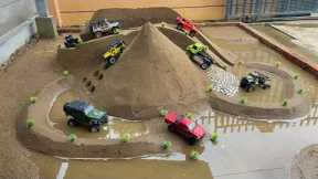 RC Off Road Cars Battle Through Extreme Mountain & Water Obstacles! 🚙💦🏔️