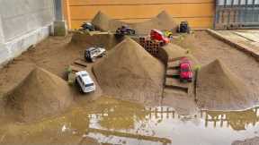 Can These RC Cars Conquer the Giant Sand Mountain?