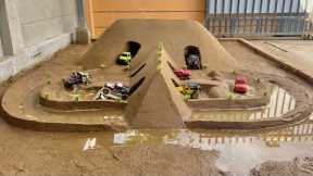 Who Will Win? RC Trucks Face Extreme Mud Tunnel Obstacles!
